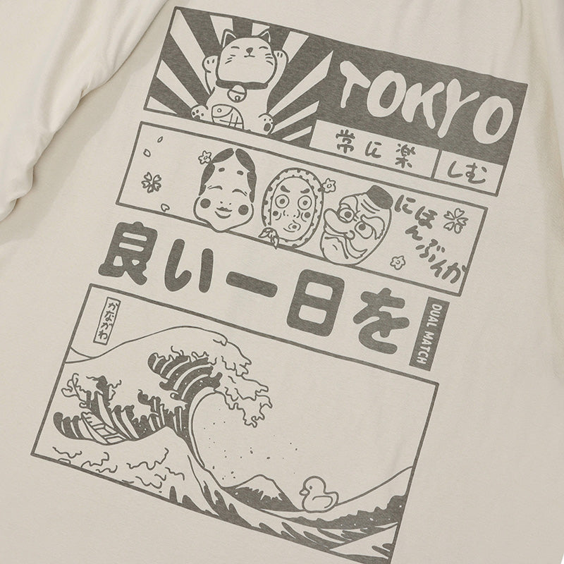 Y2K Print Shirt Cotton