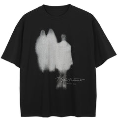 Y2K Shadow Graphic Tee