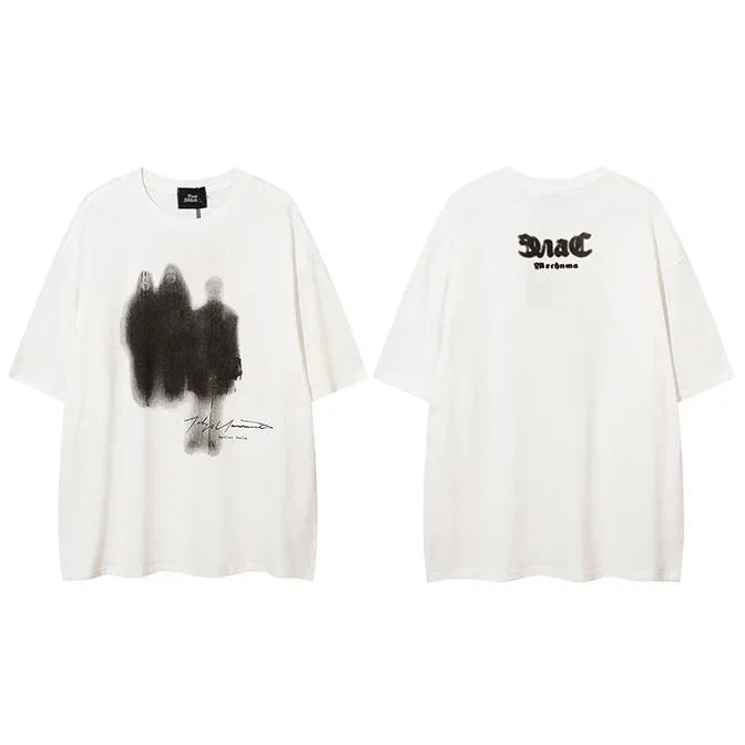 Y2K Shadow Graphic Tee