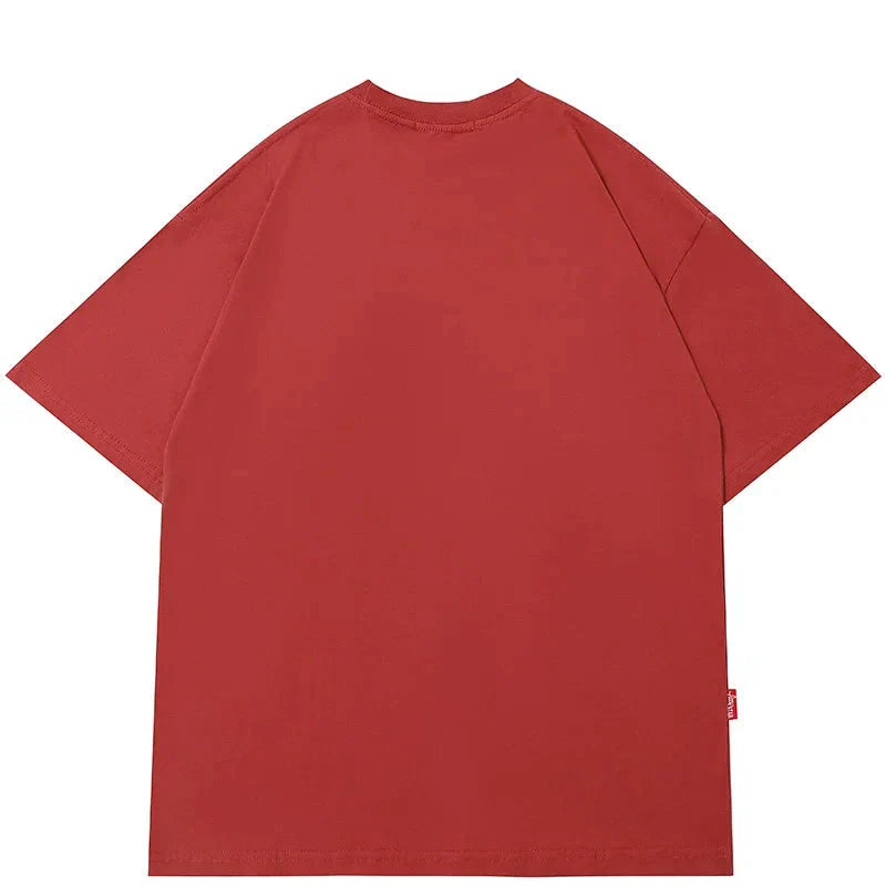 Y2K Shadow Print T Shirt