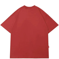 Y2K Shadow Print T Shirt