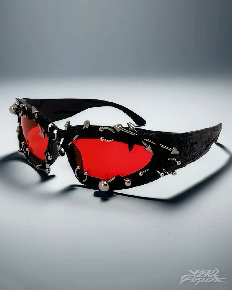 Y2K Sunglasses With Piercings