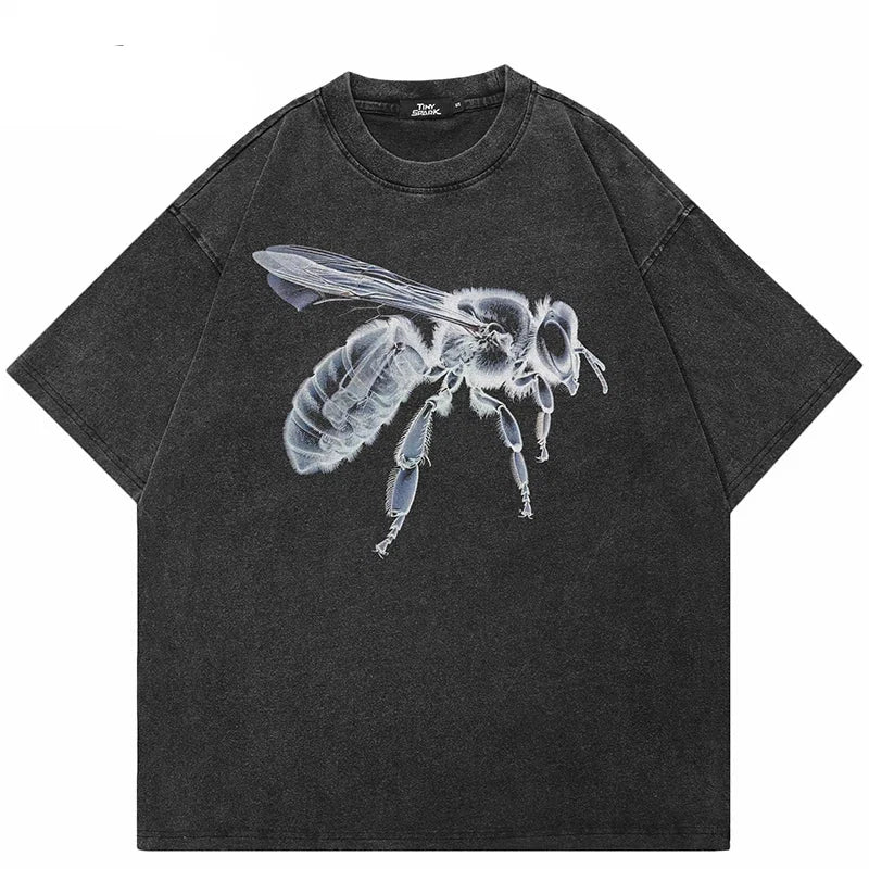 Y2K X-Ray Hornet Graphic Tees