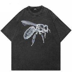 Y2K X-Ray Hornet Graphic Tees